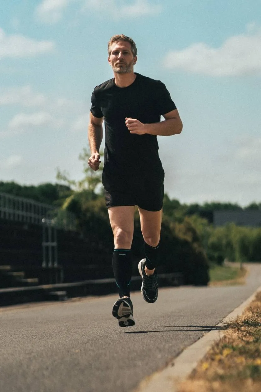 Compex Activ' μανίκι συμπίεσης γάμπας ελαστικό