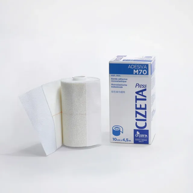 Cizeta Cizeta Press M70 επίδεσμος αυτοκόλλητος 10cm x 4,5m βαμβακερός