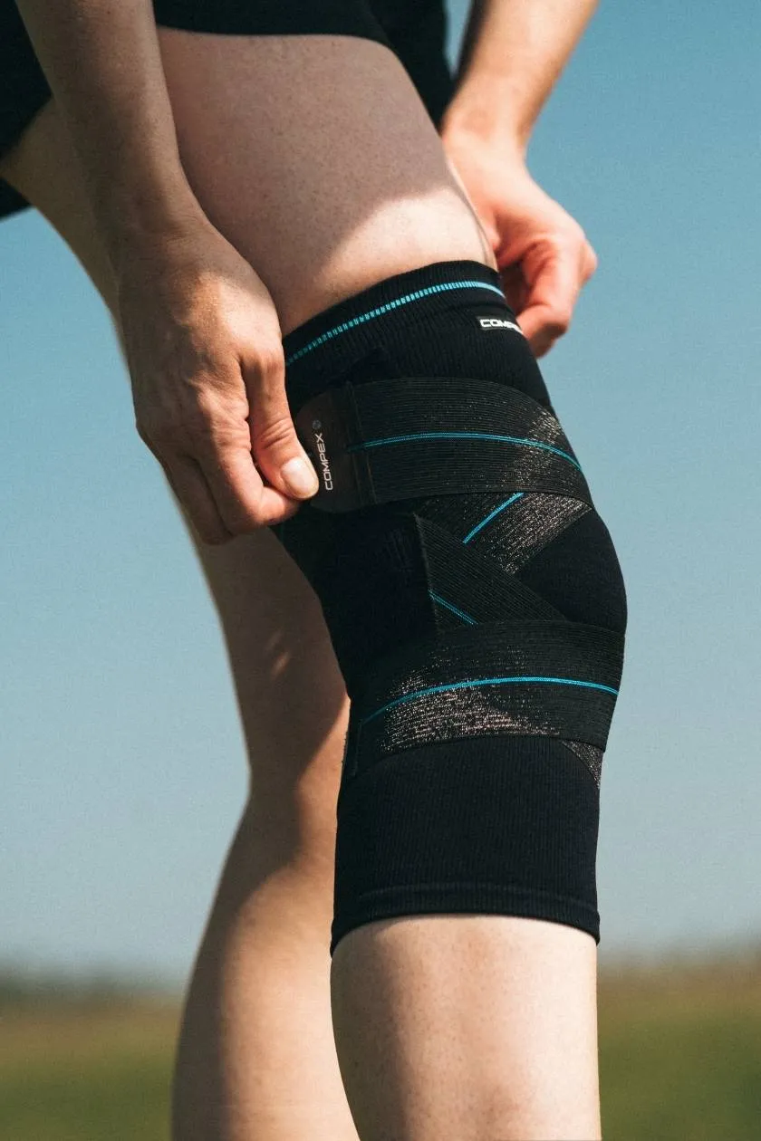 Compex Activ’ Knee Support+ επιγονατίδα M για πόνο