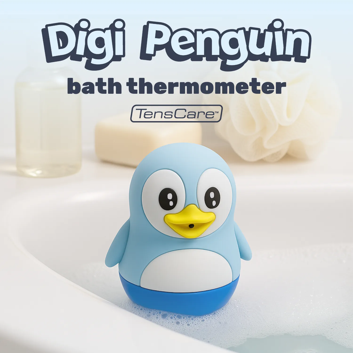 TensCare Digi Penguin θερμόμετρο μπάνιου μωρού πιγκουίνος