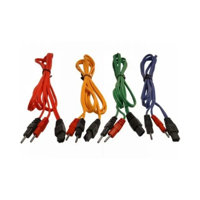 Compex 8P Pin καλώδια x4 για συσκευές EMS