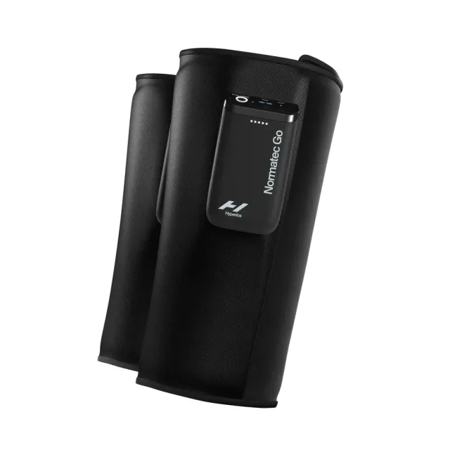Normatec Go συσκευή γάμπας με συμπίεση αέρα φορητή