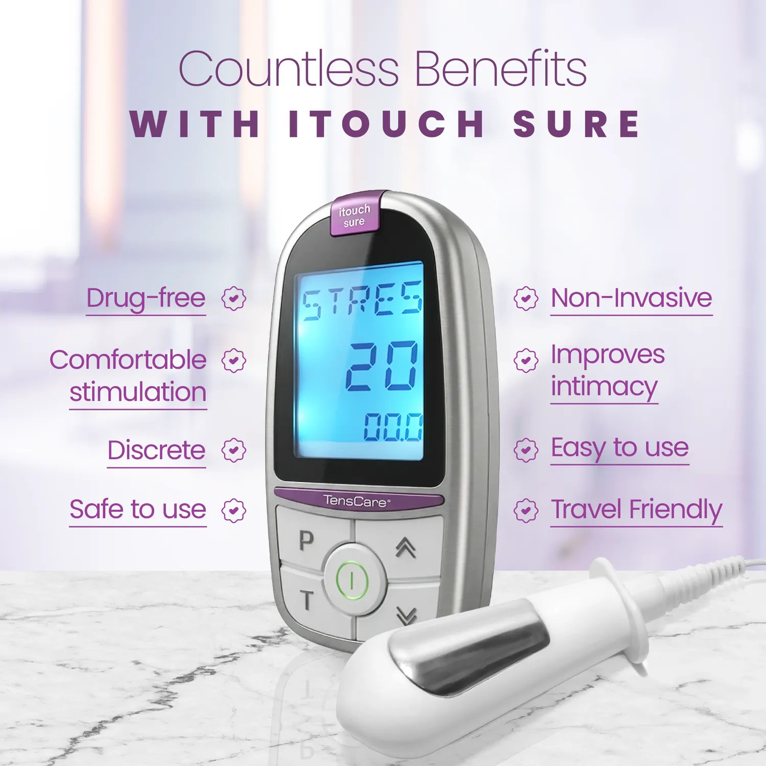 TensCare iTouch Sure συσκευή πυελικού κολπική