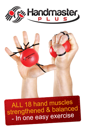 Handmaster Plus Medium εξασκητής χεριών με κορδόνια