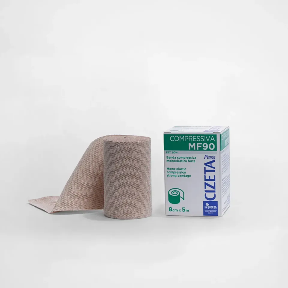 Cizeta Medicali Cizeta Press MF90 ελαστικός επίδεσμος 10cm x 5m