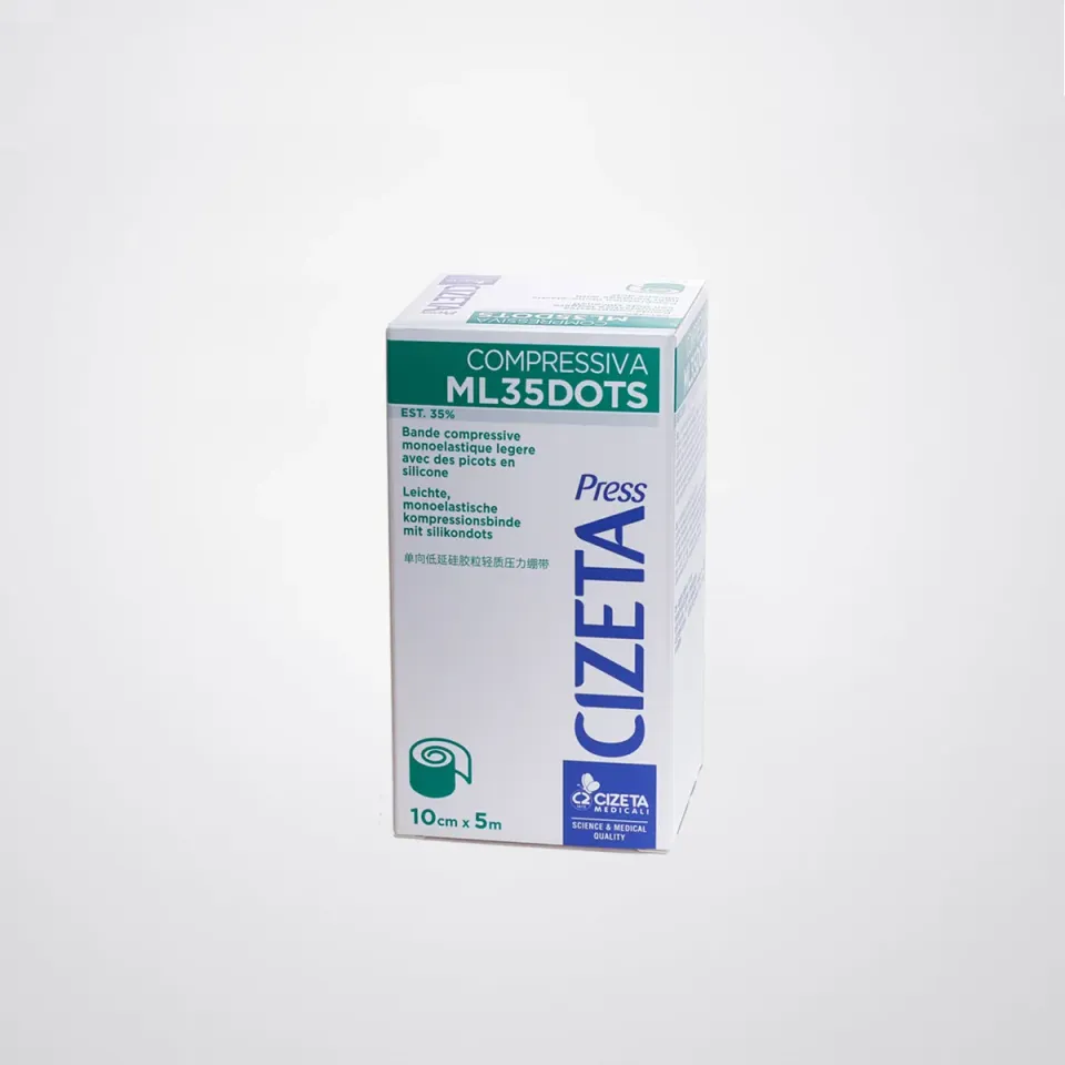 Cizeta Press Compressiva ML35 Dots επίδεσμος 35% βραχείας