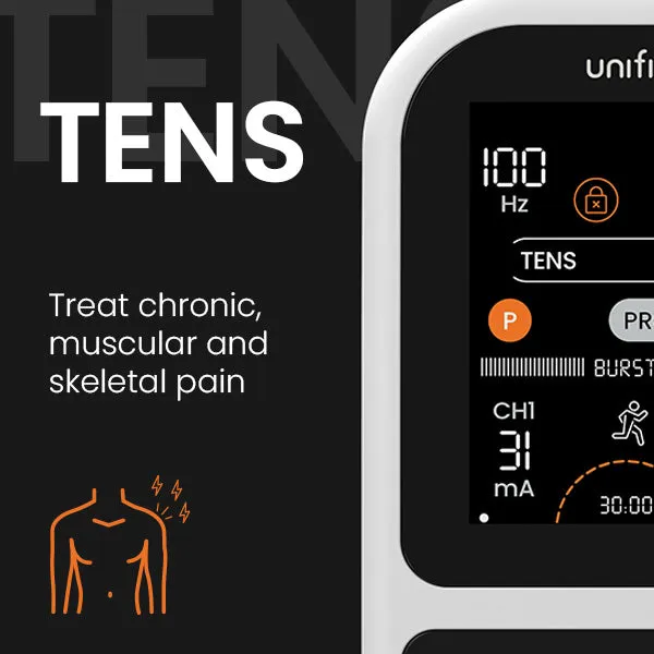 TensCare Unifit συσκευή TENS EMS μασάζ 3 σε 1