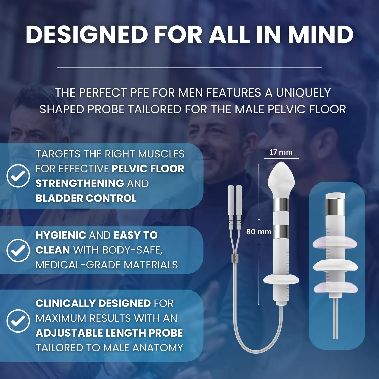 Tenscare Perfect PFE Men συσκευή πυελικού ανδρών
