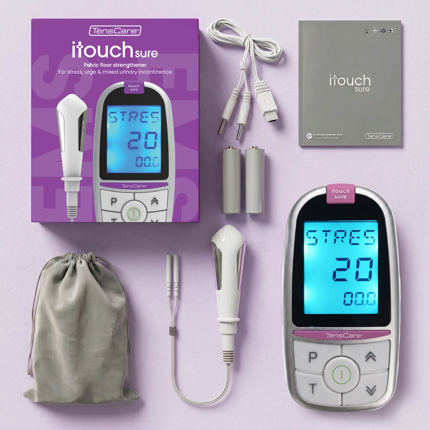 TensCare iTouch Sure Συσκευή Πυελικού Εδάφους με τζελ