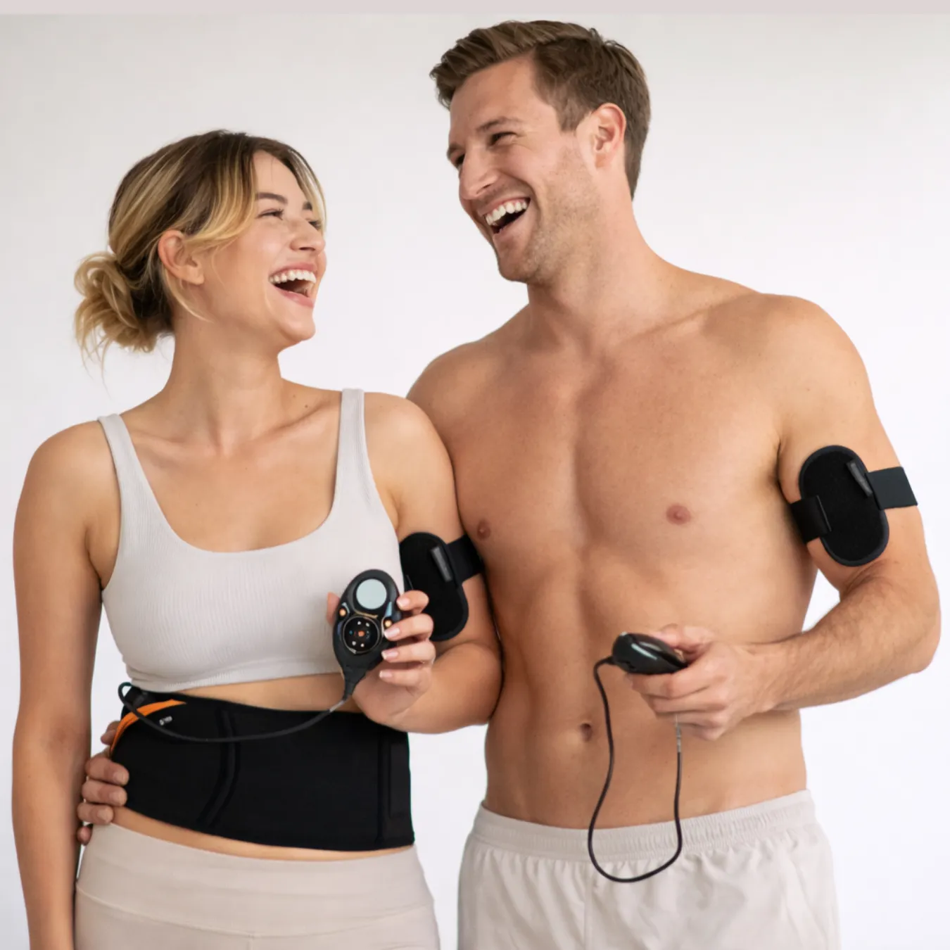 Slendertone Abs7 & Arms Men σετ ζώνης και μανικιών