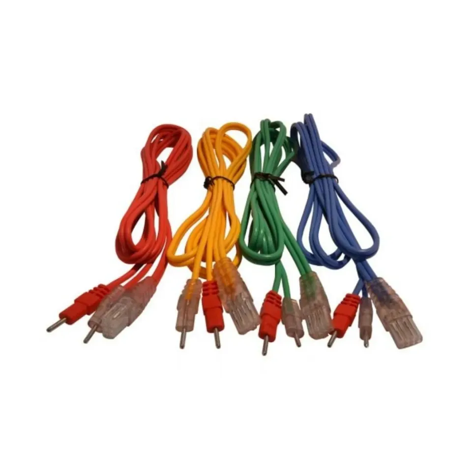 Compex 6P Pin καλώδια x4 για συσκευές EMS