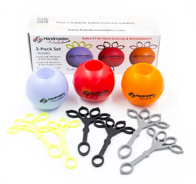 Handmaster Plus 3-Pack Set μπαλάκια soft medium firm