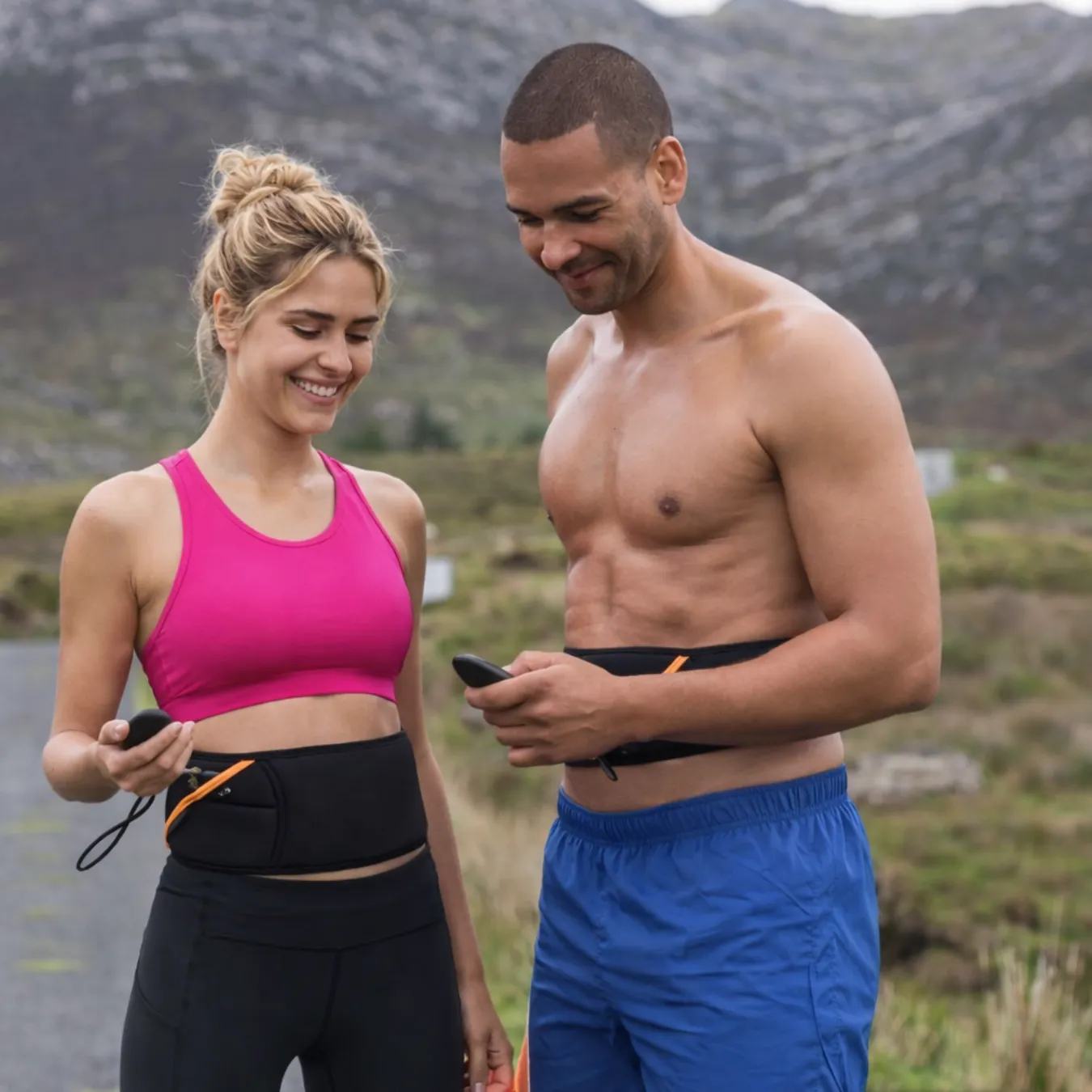 Slendertone Abs7 + Bottom σετ κοιλιακοί γλουτοί γυναίκα