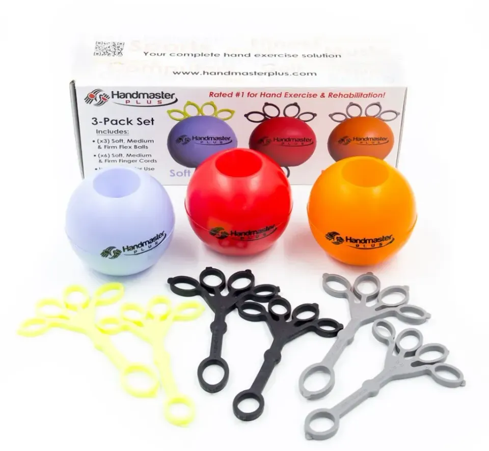 Handmaster Plus Μπαλάκια Ασκησης Χεριού 12x3τμχ