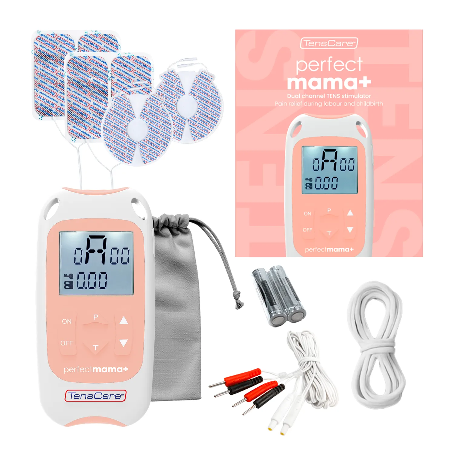 Tenscare Perfect mama+ συσκευή TENS τοκετού με timer