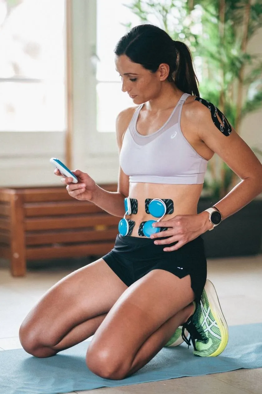 Compex Core Pack ηλεκτρόδια κοιλιακών με ιμάντες