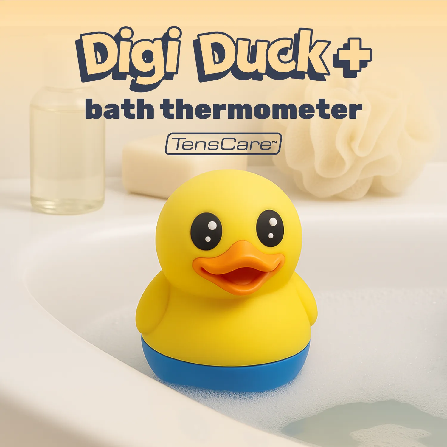 TensCare Digi Duck+ ψηφιακό θερμόμετρο μπάνιου παπάκι