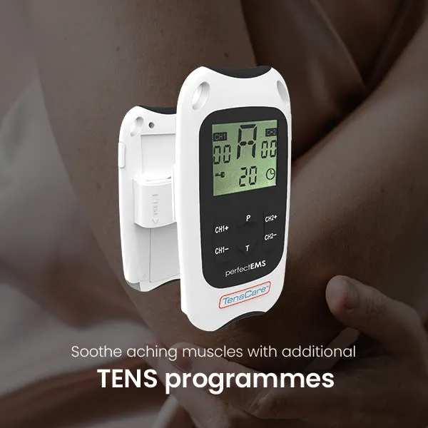 TensCare Perfect EMS συσκευή μυϊκής διέγερσης δικάναλη