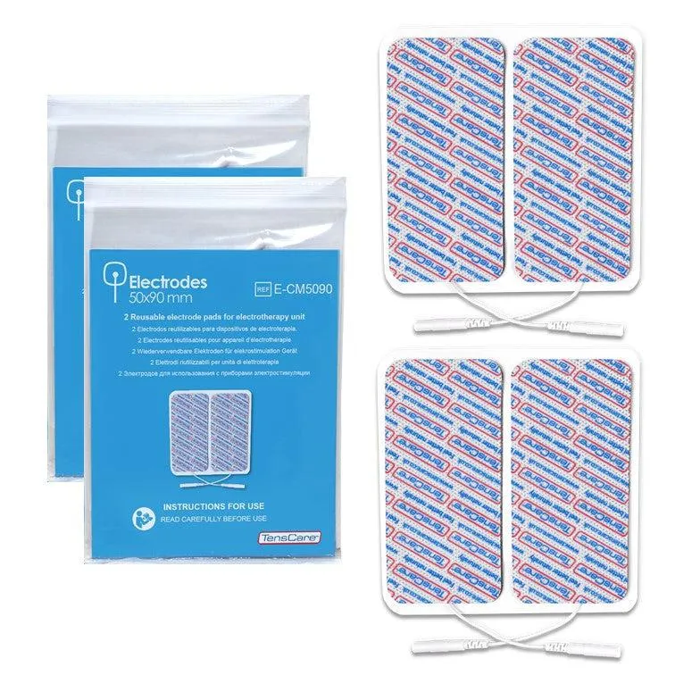 TensCare ηλεκτρόδια 50x90mm πακέτο 4 τεμαχίων