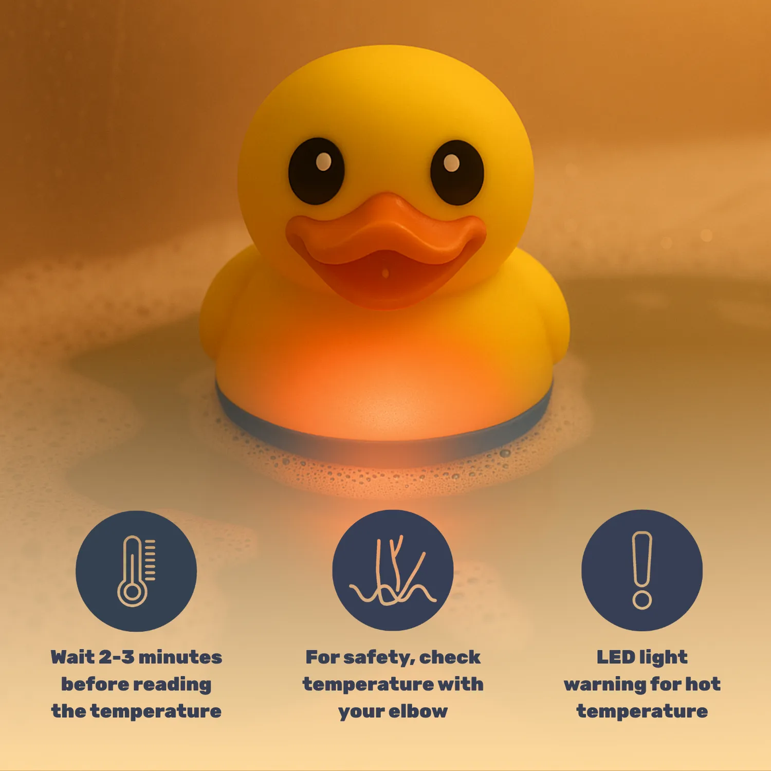 TensCare Digi Duck+ ψηφιακό θερμόμετρο μπάνιου παπάκι