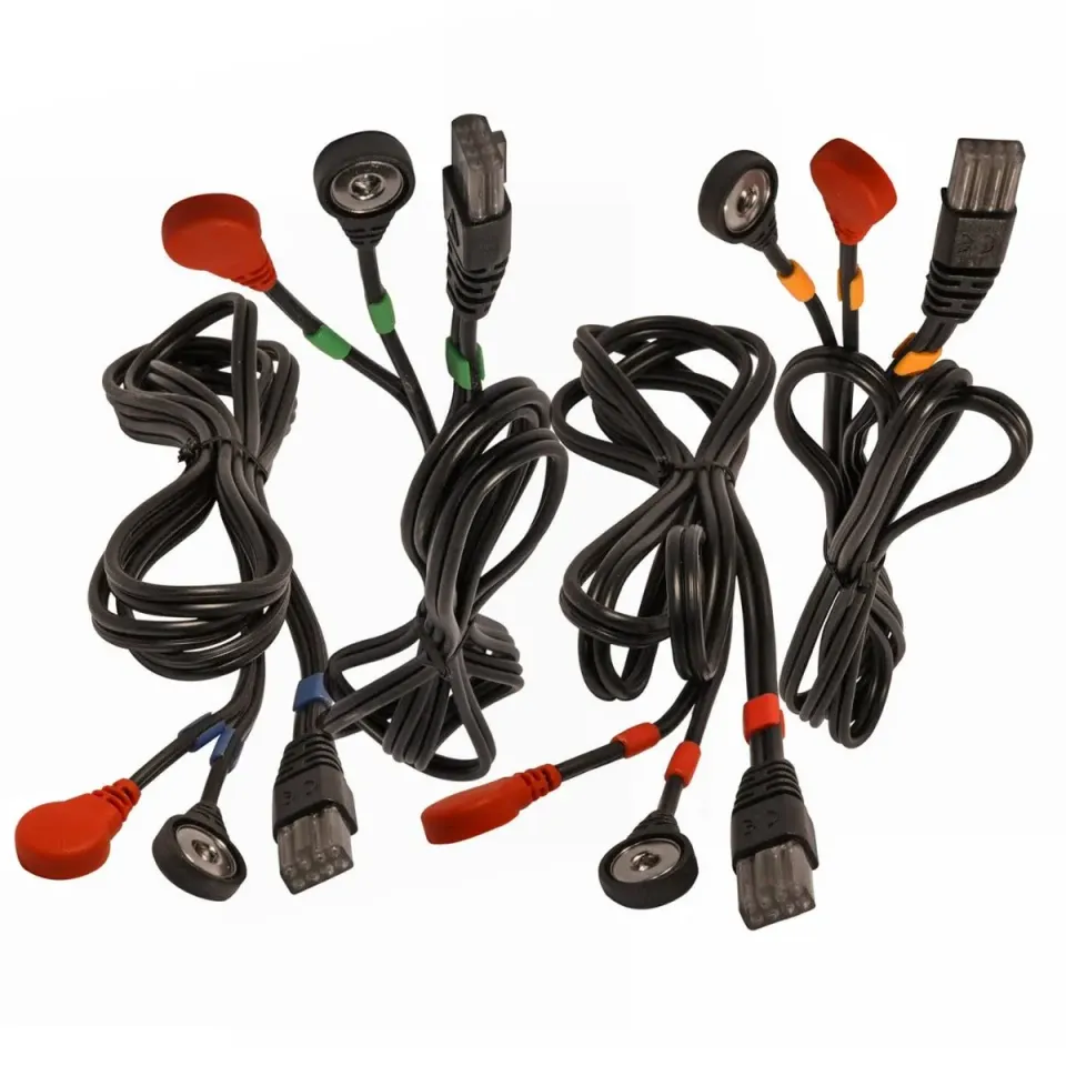 Compex 8P καλώδια snap x4 ηλεκτροδιέγερσης