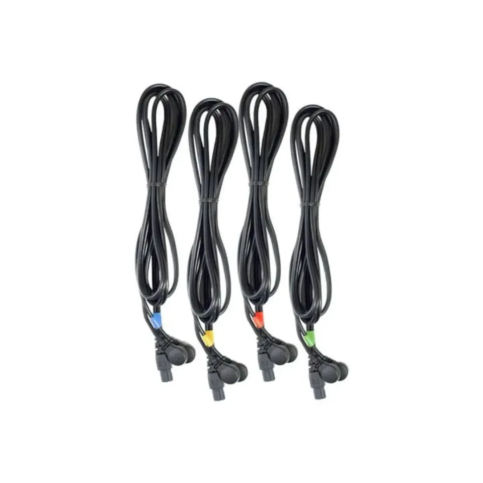 Compex 6P καλώδια snap x4 ηλεκτροδιέγερσης